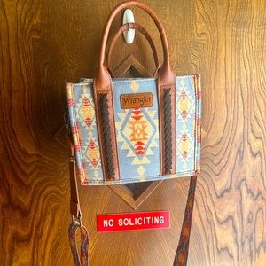 Wrangler Tote Bag Purse